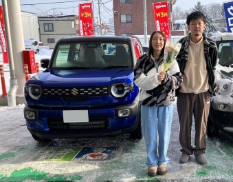 新型クロスビー！　ご納車おめでとうございます！！！