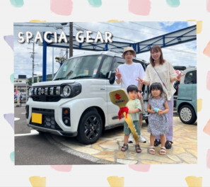 O様へスペーシアギアを納車いたしました！☆