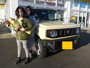 ジムニーのご納車おめでとうございます！