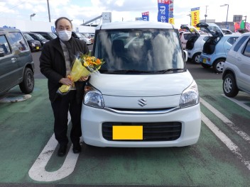 スペーシアのご納車、おめでとうございます！