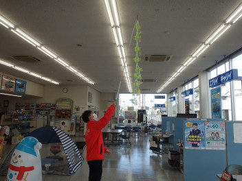 飾りつけ変えます！