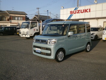 スペーシア　Ｘ　３型　全方位モニター付ナビゲーション装着車入庫しました。