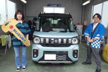 I様　納車おめでとうございます！