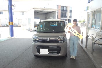 Y様ワゴンRスマイルご納車おめでとうございます！！！！