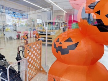 ハロウィン装飾追加しました☆