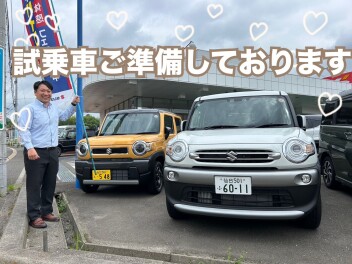 試乗車ご準備しております！！