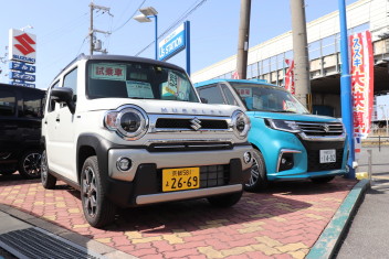 お出かけピッタリオススメの新車
