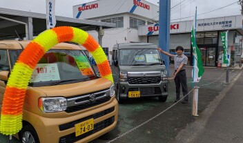 ハスラーが生まれ変わりました！小林店も少し生まれ変わりました？