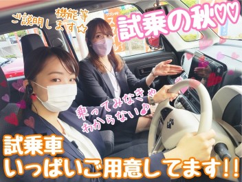 ☆★試乗の秋ですよ～★☆