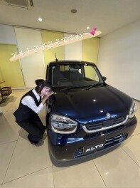 新型アルトの試乗車ございます！