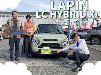 ラパンご納車です