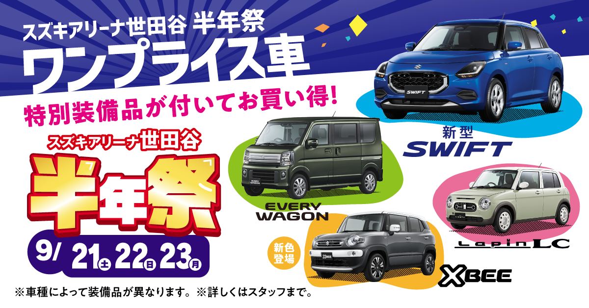 ワンプライス車