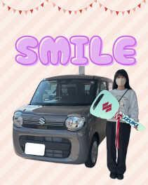 ご納車おめでとうございます！！【ワゴンRスマイル】