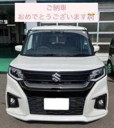 ソリオを納車しました！