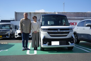 スペーシアカスタムご納車いたしました！