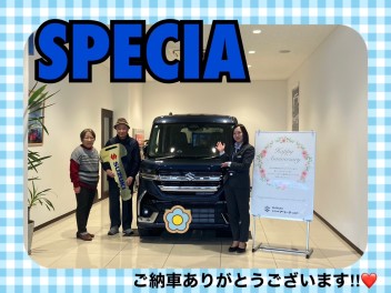 新型スペーシアカスタムご納車式
