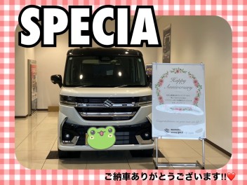 新型スペーシアカスタムご納車式