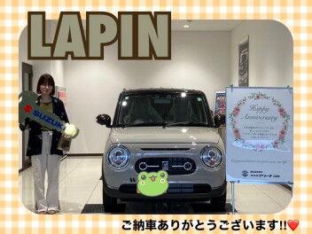 ラパンご納車式