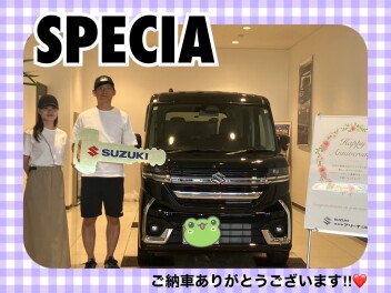 スペーシアカスタムご納車式