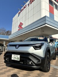 試乗できます！スズキ初のＥＶ！「eビターラ」