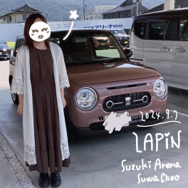 【ご納車】 2024.9.7　A様　ラパンLC