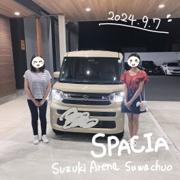 【ご納車】 2024.9.7　Ｙ様　スペーシア