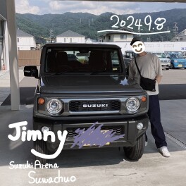 【ご納車】 2024.9.8　I様　ジムニー