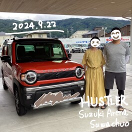 【ご納車】 2024.9.22　A様　ハスラー