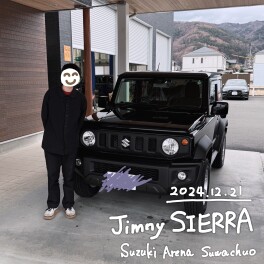【ご納車】 2024.12.21　O 様　ジムニーシエラ