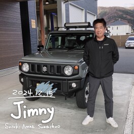 【ご納車】 2024.12.15　H様　ジムニー