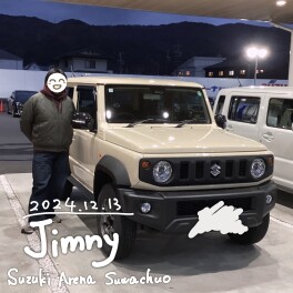 【ご納車】 2024.12.12　T様　ジムニーシエラ