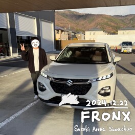 【ご納車】 2024.12.22　K様　フロンクス