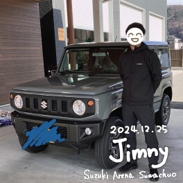 【ご納車】 2024.12.25　かんがら様　ジムニー