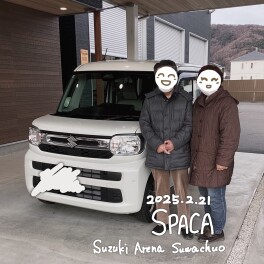 【ご納車】 2025.2.21　F 様　スペーシア