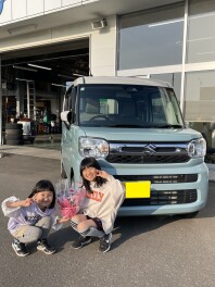 スペーシアご納車☆彡(´∀｀)