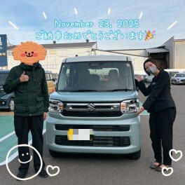 【ご納車】後部リアモニターでお子様も大満足！
