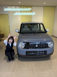 新型ラパンの試乗車入荷しました！！