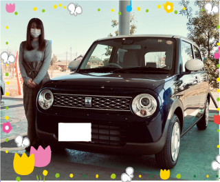 ラパンご納車おめでとうございます