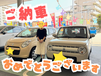 ご納車おめでとうございます♡♥【ラパン】