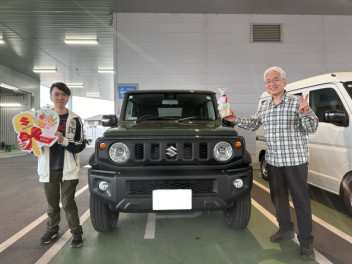 ジムニーシエラご納車しました☆