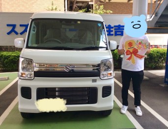 エブリイワゴン　納車しました！！