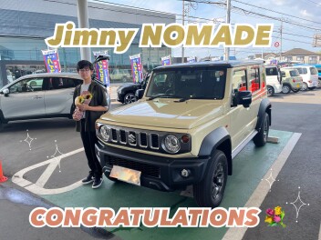 ジムニーノマドご納車おめでとうございます！！