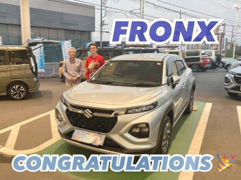 フロンクスご納車おめでとうございます！