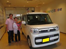 スペーシアご納車させていただきました！