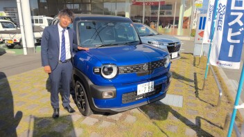 新型クロスビー、ご試乗いかがですか？