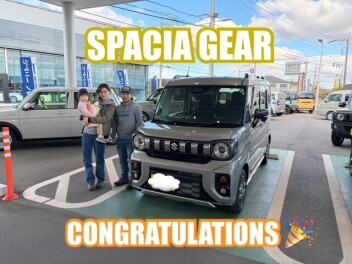 スペーシアギアご納車です！！☆