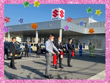 消防訓練実施しました！