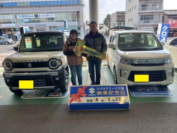 ☆★☆　Ｙ様ハスラー納車です！　☆★☆