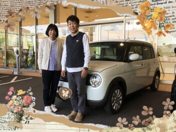 【おめでとうございます】ラパン納車式