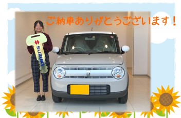 ラパン　ご納車です！